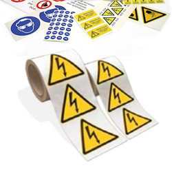 Étiquettes de sécurité et de prévention pour vos chantiers électriques
