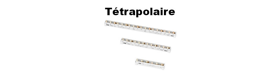 Peigne électrique d'alimentation tétrapolaire 4P ou 3P+N LIVRÉ en 24H