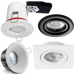 Supports de spots encastrables plafond fixe ou orientable LIVRÉ en 24H