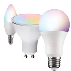 Ampoule LED connectée contrôlées à distance par WIFI - LIVRÉ en 24H