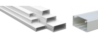 Moulure PVC, Blanche, Auto Adhésive, Cloison Séparation