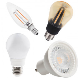Lampe et ampoule LED à prix grossiste 2,08€ - Garantie 2ans