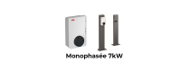 Borne de recharge pour véhicule électrique 7 kW monophasé - Terra AC Wallbox RFID