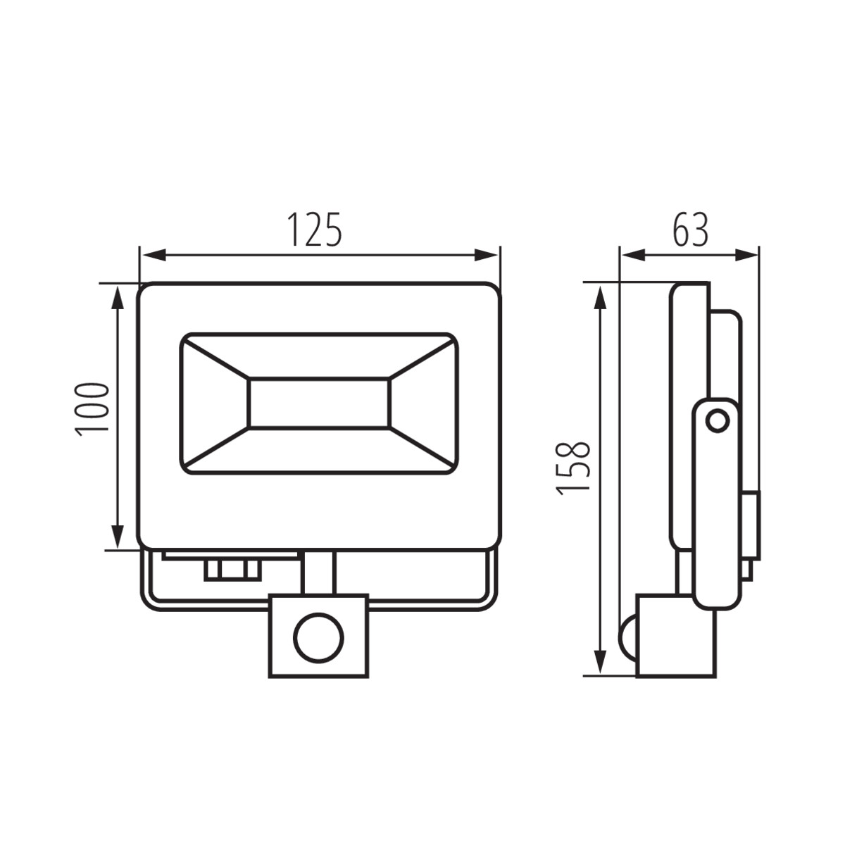 Projecteur-led-avec-detecteur-20w-dimensions