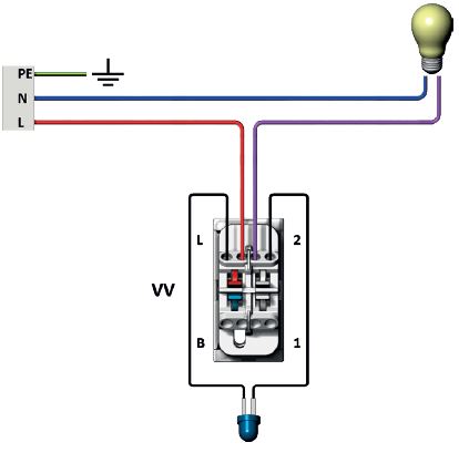 Comment brancher un interrupteur avec un voyant lumineux ? - particulier