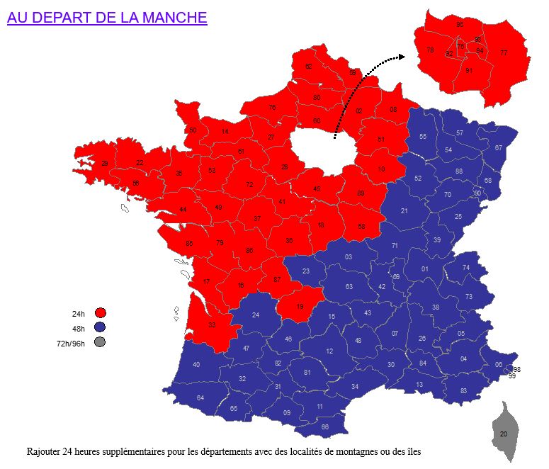 Délais Normatrans : Plus de 200 kg