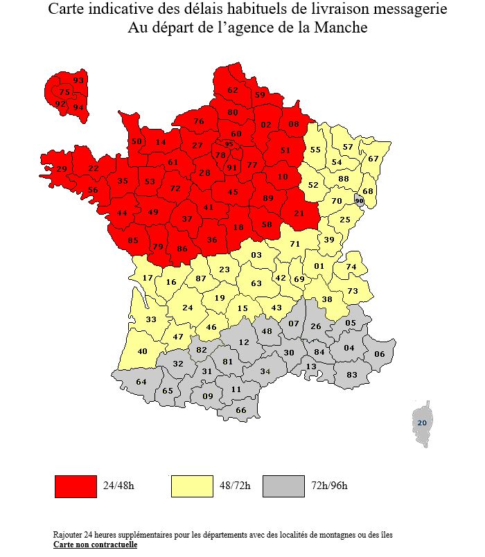 Délais Normatrans : Standard
