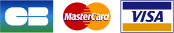 Logos CB / VISA / MASTERCARD