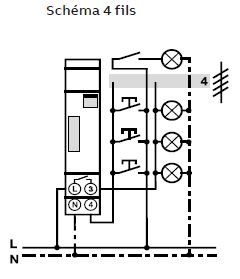 minuterie-modulaire-escalier-schema-installation-4-fils