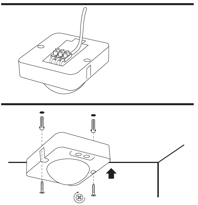 installation Detecteur de presence PIR interieur SENTO 360degre IP20 2000W-2