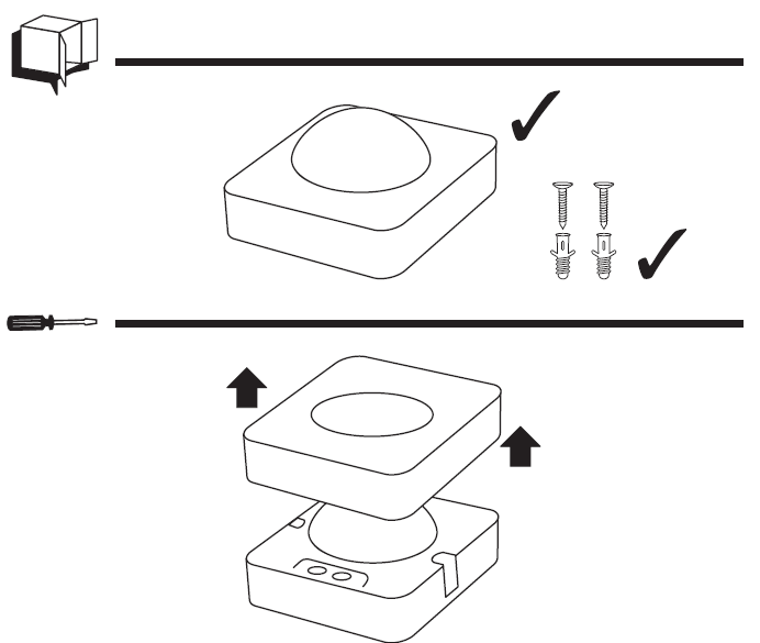 installation Detecteur de presence PIR interieur SENTO 360degre IP20 2000W